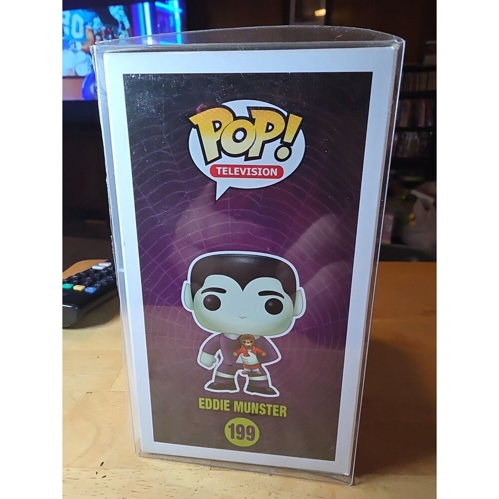 Butch Patrick Signed Eddie Funko POP The Munsters Autograph - Picture 4 of 6